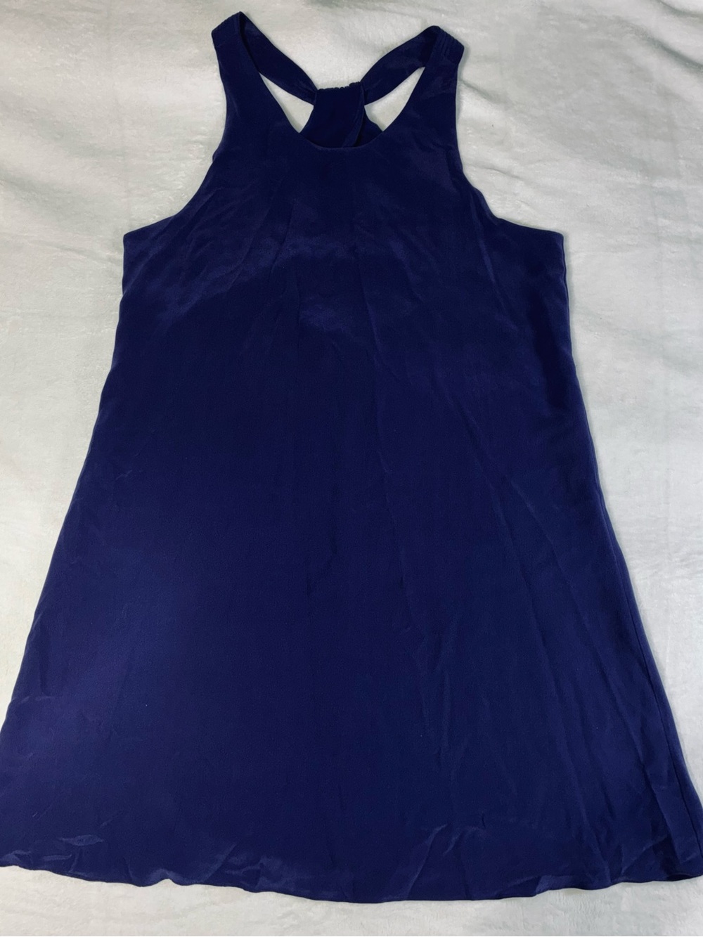Cynthia Rowley Blue-Violet Silk Dress - size 8